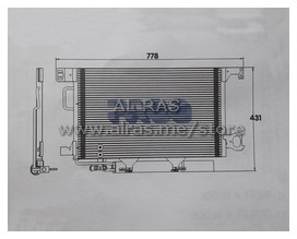 COND . MERCEDES BENZ 55/230 2008 